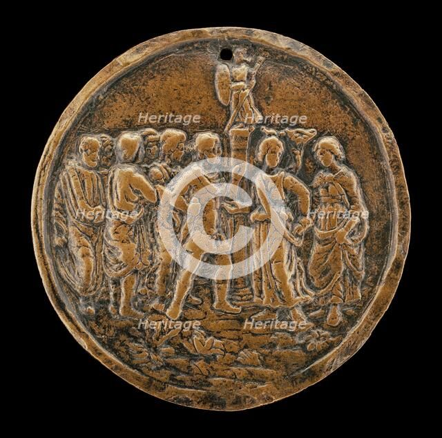 The Sacrifice of Iphigenia, fourth quarter 15th century. Creator: Master of the Orpheus Legend.