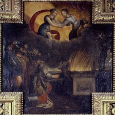 The sacrifice of Iphigenia. Main motif of the fireplace from a hotel in rue des..., c1626-1650. Creator: Unknown