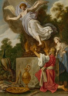 The Sacrifice of Manoah, 1624. Creator: Lastman, Pieter Pietersz. (1583-1633)