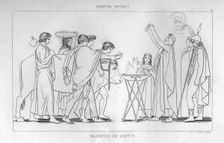 The Sacrifice of Nestor c1833. Creator: Unknown