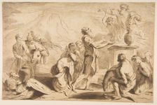 The Sacrifice of Noah, 1765. Creator: Francesco Bartolozzi