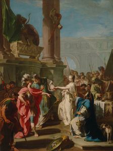 The Sacrifice of Polyxena, 1734. Artist: Pittoni, Giovan Battista (1687-1767)