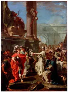 The Sacrifice of Polyxena 1730s. Artist: Giovanni Battista Pittoni the Younger