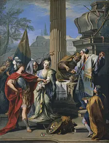 The Sacrifice of Polyxena. Artist: Pittoni, Giovan Battista (1687-1767)