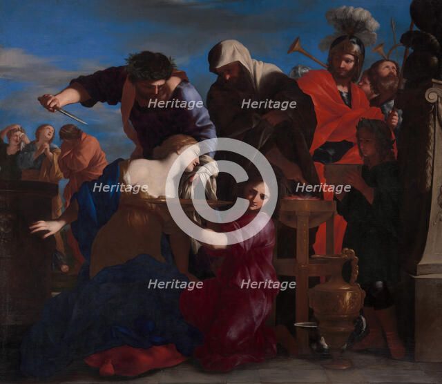 The Sacrifice of Polyxena. Creator: Giovanni Francesco Romanelli.