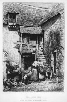 The Sabot Shop c19th century.Artist: Mortimer L Menpes