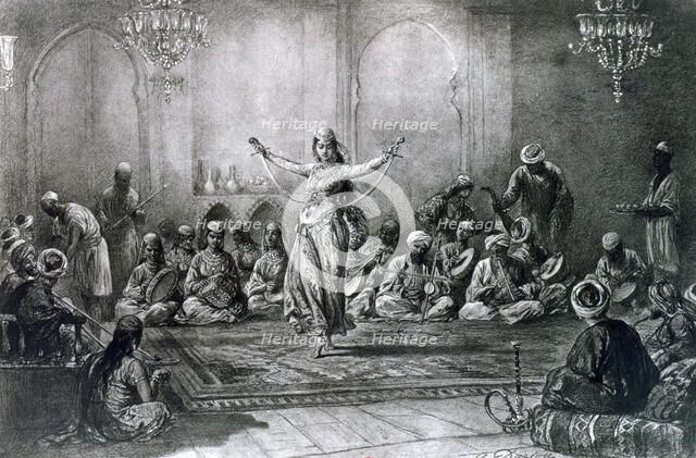 'The Sabre Dance', 1872. Artist: Alfred-Henri Darjou