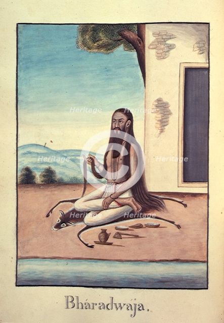 The sage, Bharadvaja, 1803-1804. Creator: Unknown.