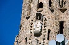 The Sagrada Familia Temple, Barcelona, Spain, 2007. Creator: Samuel Magal