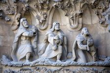 The Sagrada Familia Temple, Barcelona, Spain, 2007. Artist: Samuel Magal