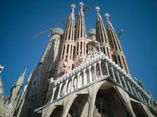 The Sagrada Familia Basilica, Barcelona, Spain, 2020. Creator: Ethel Davies