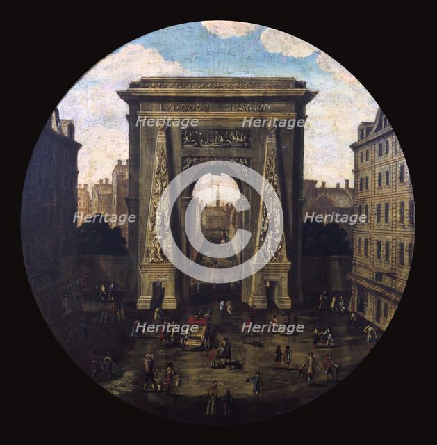 'The Saint-Denis Gate', Paris, 17th century. Artist: Anon