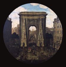 The Saint-Denis Gate Paris, 17th century. Artist: Anon