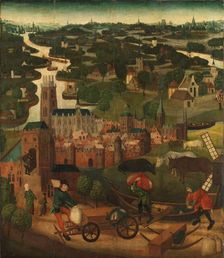The Saint Elizabeth’s Day Flood, c.1490-c.1495. Creator: Master of the St Elizabeth Panels