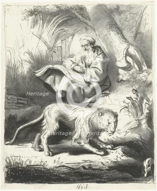 The saint Hieronymus in the desert, 1661. Creator: Moses ter Borch.