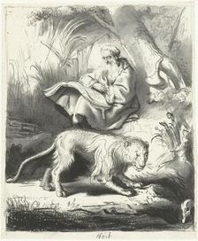 The saint Hieronymus in the desert, 1661. Creator: Moses ter Borch