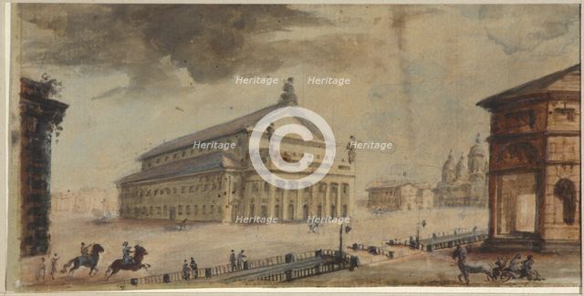 The Saint Petersburg Imperial Bolshoi Kamenny Theatre.