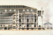 The Saint Petersburg Imperial Bolshoi Kamenny Theatre, Early 19th century. Artist: Quarenghi, Giacomo Antonio Domenico (1744-1817)