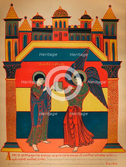 The Saint-Sever Beatus, also known as the Apocalypse of Saint-Sever, 11th century (1947). Artist: Unknown.