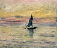 The Sailing Boat, Evening Effect, 1885