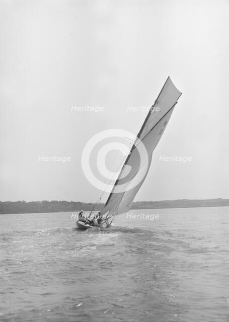 The sailing yacht 'The Truant', July 1912. Creator: Kirk & Sons of Cowes.