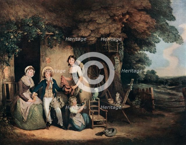 'The Sailor Boy's Return', late 18th-early 19th century (1912).Artist: William Redmore Bigg