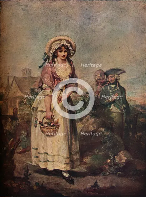 'The Sailor's Lass', c18th century. Artist: Francis Wheatley.