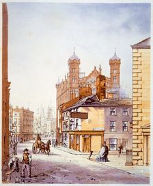 The Sailors Home, from Hanover Street, Liverpool, 1864. Creator: William Gawin Herdman