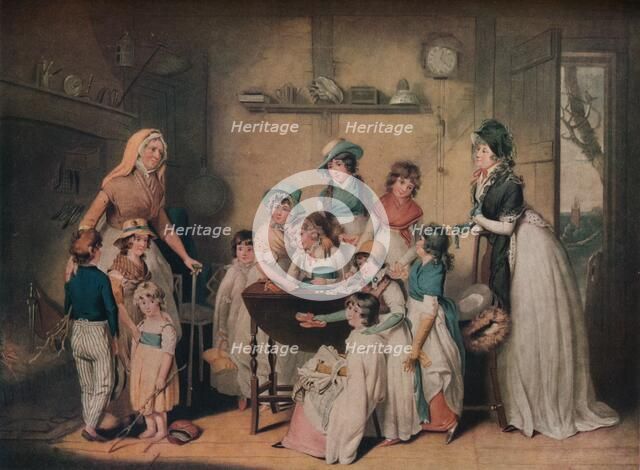 The Sailor's Orphans: or The Young Ladies' Subscription, 1800, (1919). Artist: William Ward