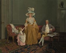 The Saithwaite Family, ca. 1785. Creator: Francis Wheatley