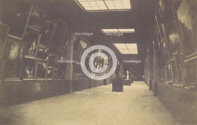 The Salon of 1852, 1852. Creator: Gustave Le Gray.