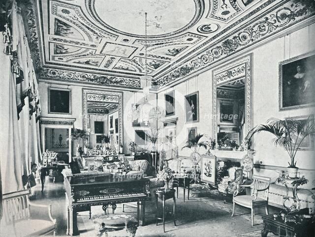 'The Salon, Avington', c1908. Artist: Unknown.