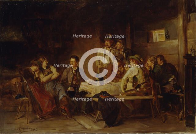 The salon Tyrolean, c1882.