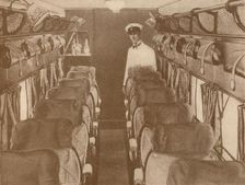 The Saloon of a London-Paris Aeroplane 1927
