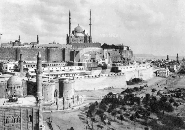 The Saladin Citadel, Cairo, Egypt, c1920s. Artist: Unknown