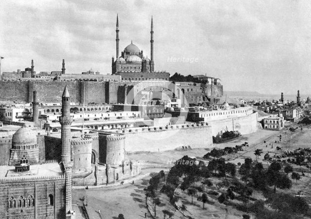 The Saladin Citadel, Cairo, Egypt, c1920s. Artist: Unknown