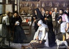 The Sale of Nature c1584-1637. Artist: Pieter Brueghel the Younger