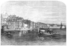 The Salih Bazaar Palace, Constantinople, lately occupied by the Prince and Princess of Wales, 1869. Creator: Unknown