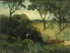 The Salute, 1895. Creator: Edward Mitchell Bannister