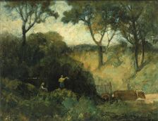 The Salute, 1895. Creator: Edward Mitchell Bannister