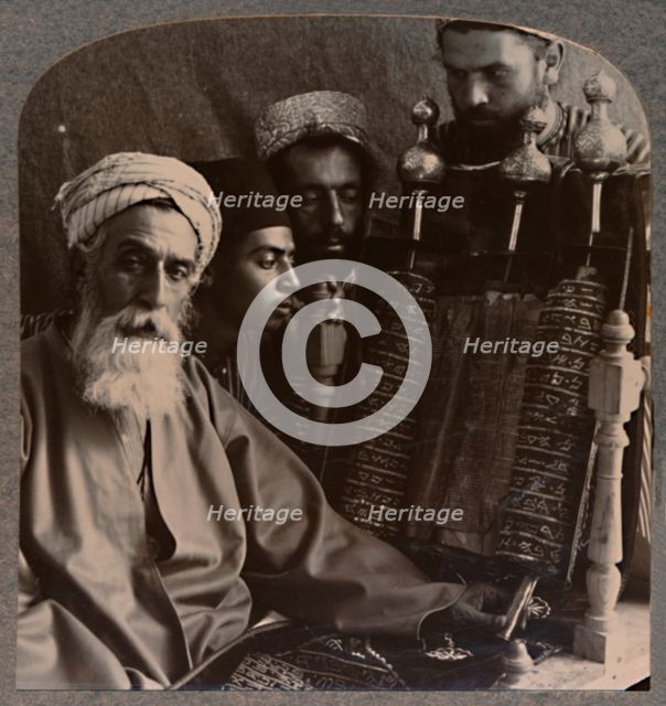 'The Samaritan High Priest as Pedagogue', c1900. Artist: Unknown.