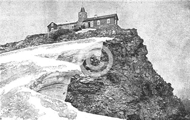 ''The Samblick Observatory, the Highest Meteorological Station in Europe', 1891. Creator: Unknown.