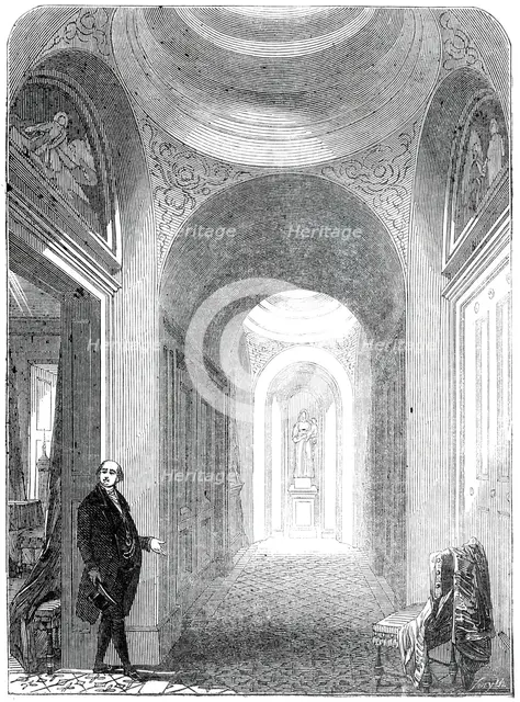 The Sanctuary, Lansdown Tower, 1845. Creator: Unknown.