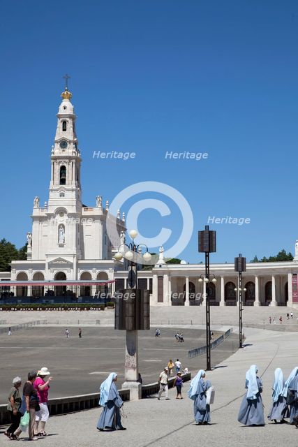 The Sanctuary of the Virgin of Fatima, Fatima, Portugal, 2009. Creator: Samuel Magal.
