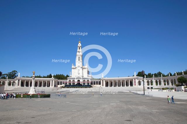 The Sanctuary of the Virgin of Fatima, Fatima, Portugal, 2009. Creator: Samuel Magal.