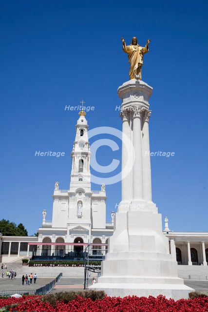 The Sanctuary of the Virgin of Fatima, Fatima, Portugal, 2009. Creator: Samuel Magal.