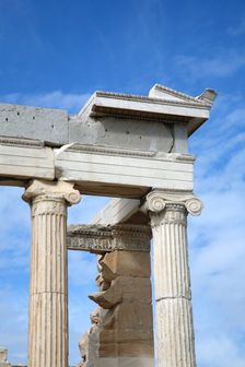 The Sanctuary of Athena, the Erechtheion, The Acropolis, Athens, Greece Creator: Samuel Magal