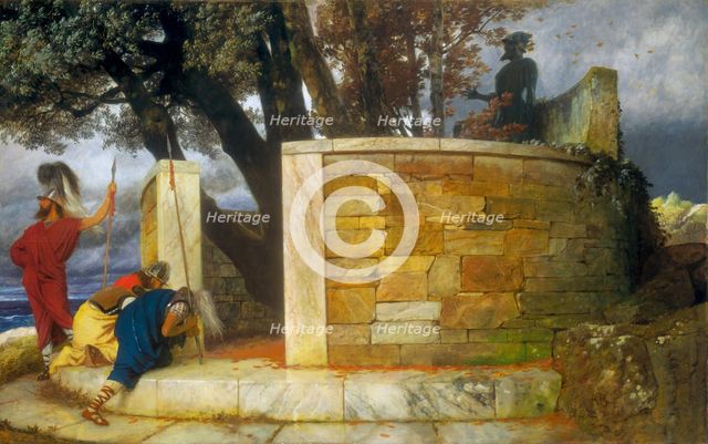 The Sanctuary of Hercules, 1884. Creator: Arnold Böcklin.
