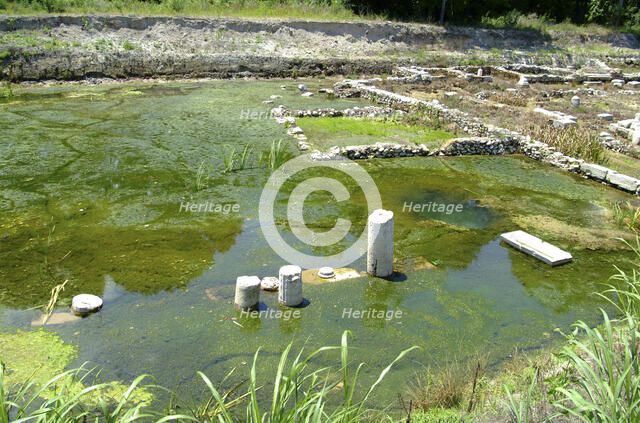 The Sanctuary of Isis, Dion, Greece. Artist: Samuel Magal