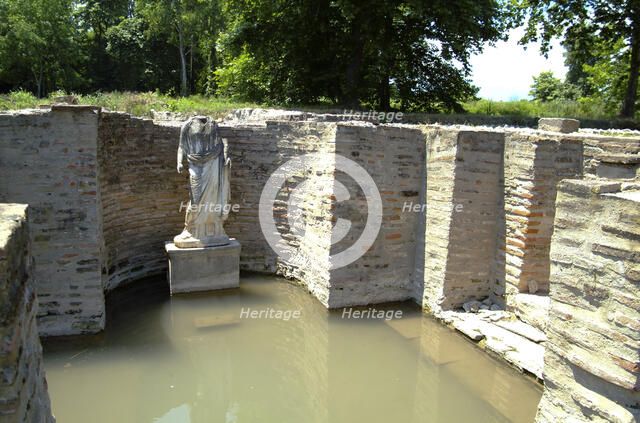 The Sanctuary of Isis, Dion, Greece. Artist: Samuel Magal